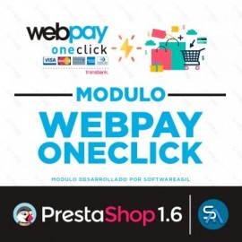 Módulo WebPay OneClick solo para PrestaShop vr 1.6.x.x. - 1.7.x.x